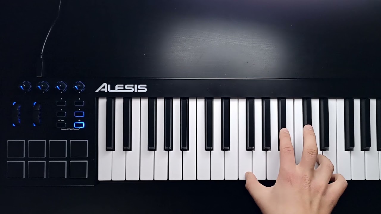Haddaway - What is Love ( Instrumental Remake Cover ) | Alesis V49 midi keyboard