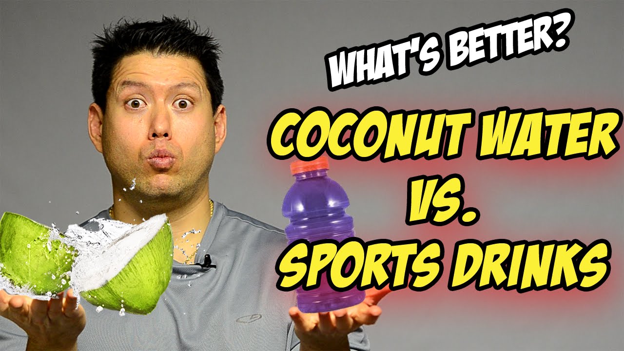 Coconut Water vs Sports Drinks: Which is better?
