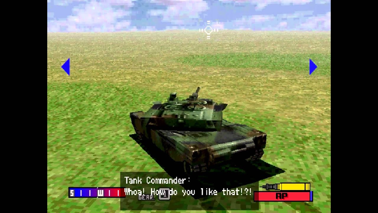 Panzer Front M1 Vs T80 gameplay