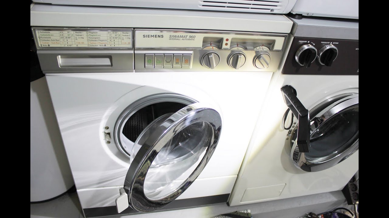 Waschmaschine Siemens Siwamat 960 Teppichwäsche 60°C