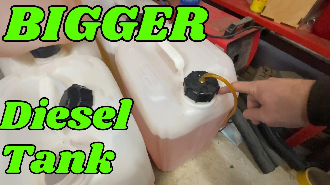 Will a BIGGER Fuel Tank for the Diesel Heater work?