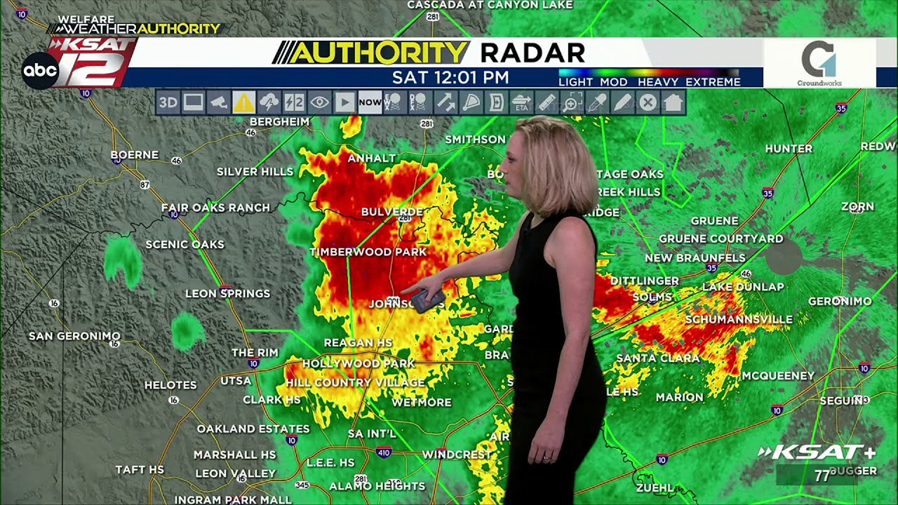 Pockets of heavy rain possible until 7 p.m. Saturday