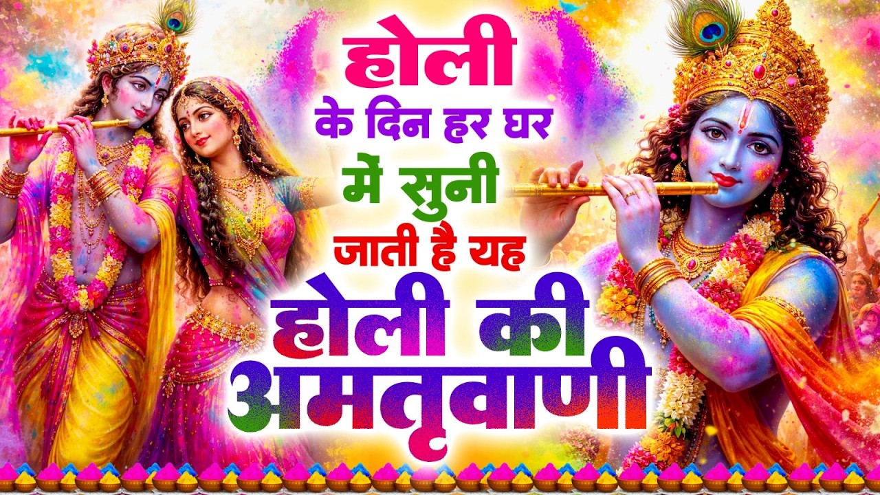 होली के दिन हर घर में सुनी जाती हैं यह होली की अमृतवाणी~Holi Amritwani~Paramparik Fagun Amritwani