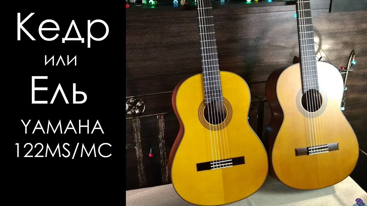 Обзор лучшей классической гитары для начинающего/ YAMAHA CG122MS & 122MC