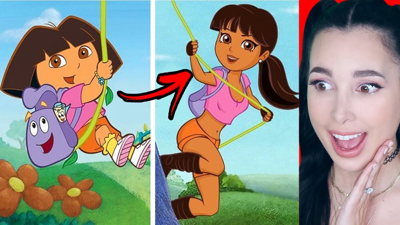 TRANSFORMACIONES DE CARICATURAS MAS INCREIBLES | Mariale