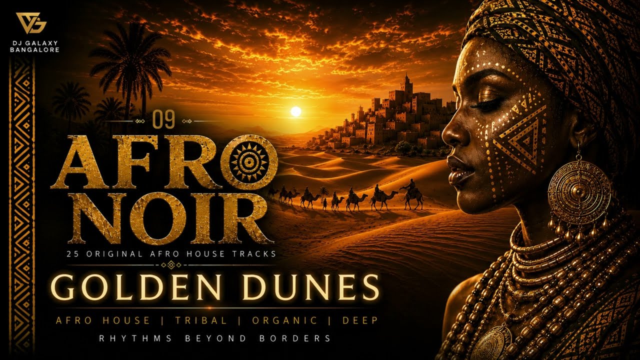 Golden Dunes 🏜️ | Afro House 2026 | Deep Tribal & Afro Tech | DJ Galaxy Bangalore