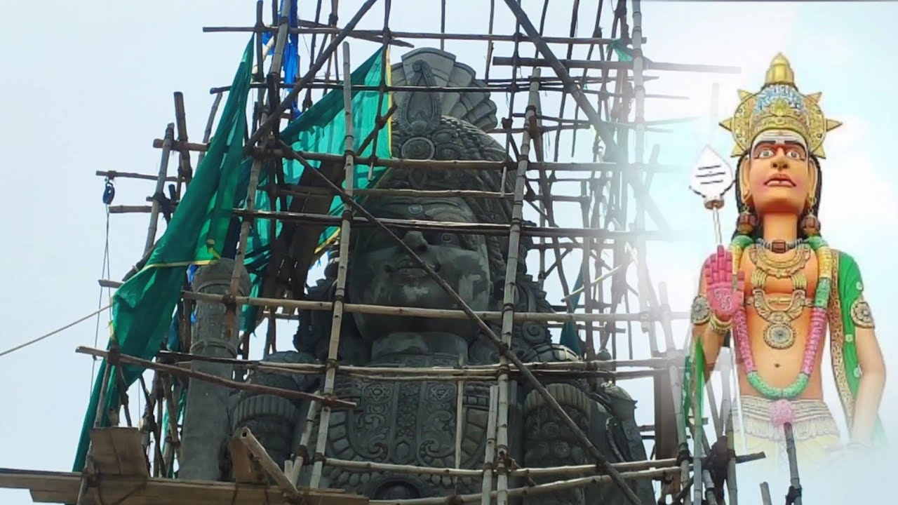 முனியப்பன் முருகன் என்றழைத்த முருகன் சிலை மறு உருவம் Salem 2 biggest murugan temple in tharamangalam