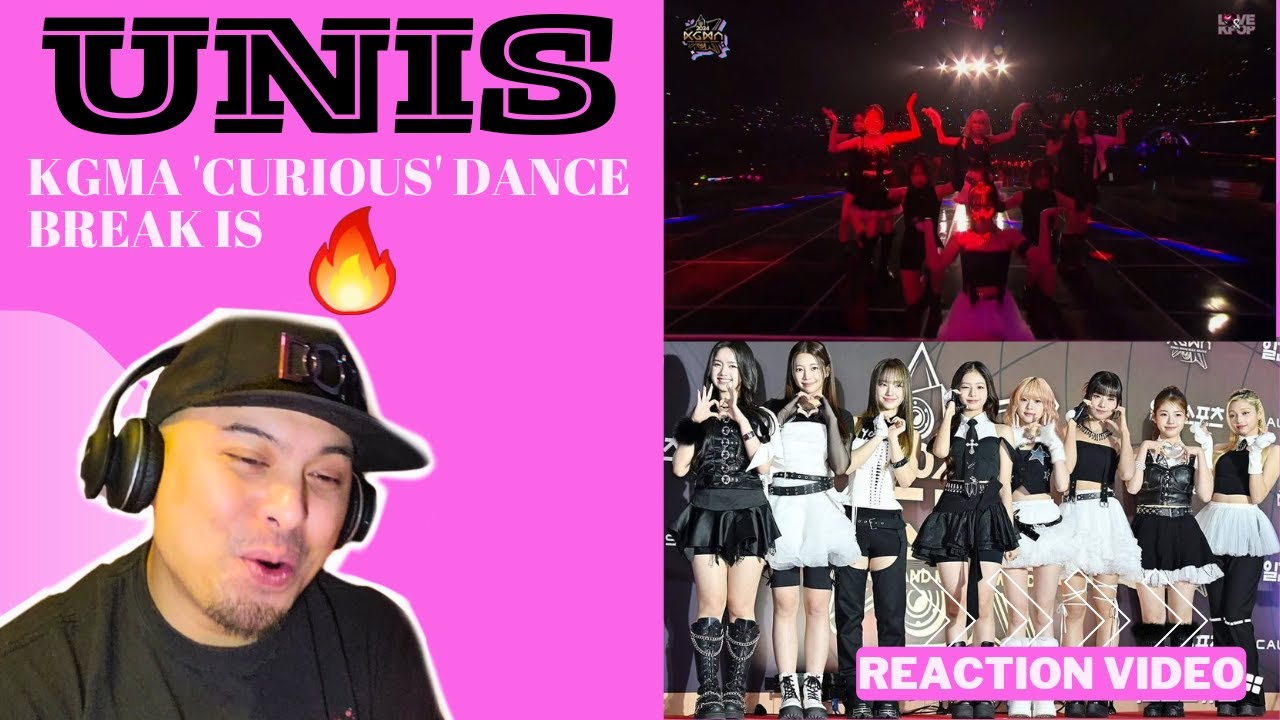 RLREACTS to UNIS KGMA 'CURIOUS' PERFORMANCE and Trending Award Speech #unis #kgma #rlreacts411