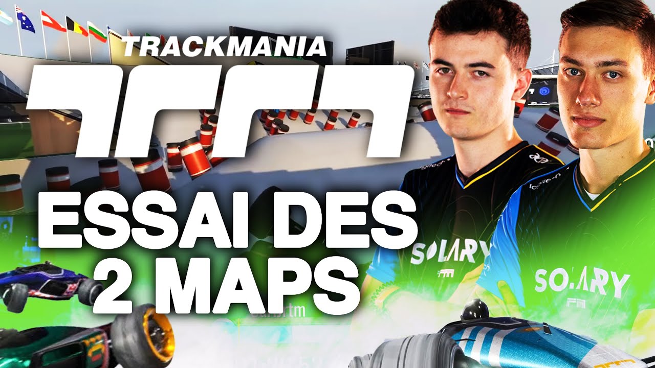 Trackmania #47 : Essai de 2 nouvelles maps (ft. Bren et CarlJr)