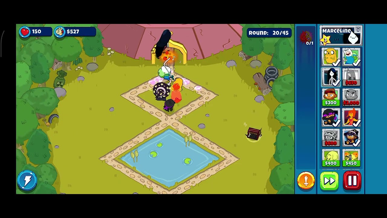 Bloons adventure time td #39 back door hard 