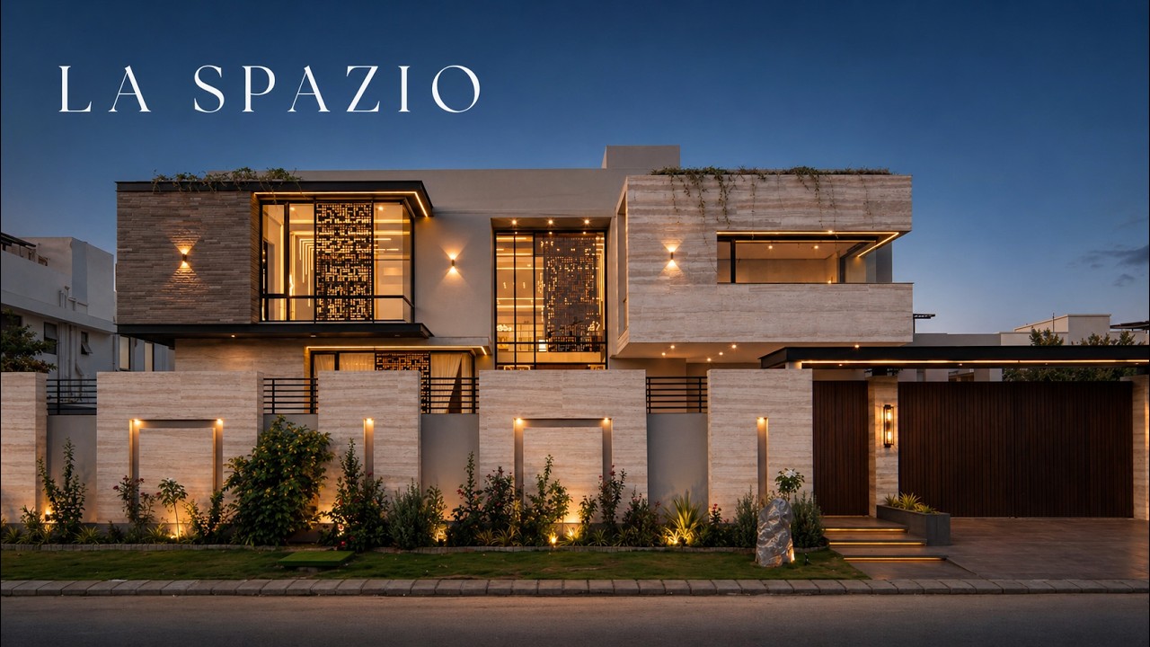 Luxury House in DHA Phase 8 Karachi | La Spazio by SW Spaces