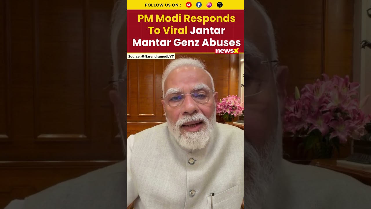 PM Modi Posts Emotional Video After Protest Abuse Controversy #pmmodi #jantarmantar #genzprotest