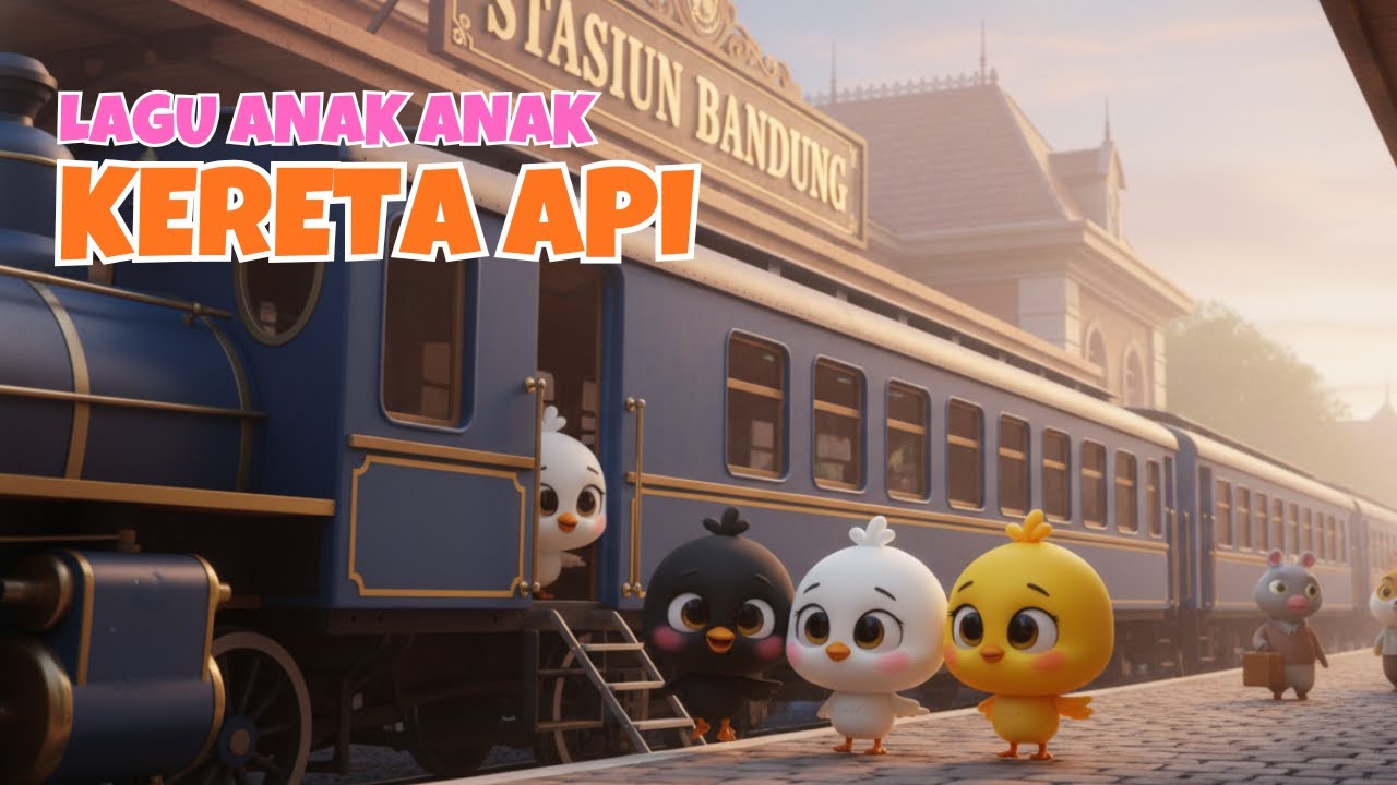 Naik kereta api - Lagu anak anak populer - Lagu anak terbaik 2026 / @kafikakabila