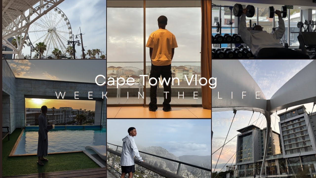 Week in the life of teenage entrepreneur travelling to Cape Town 🇿🇦