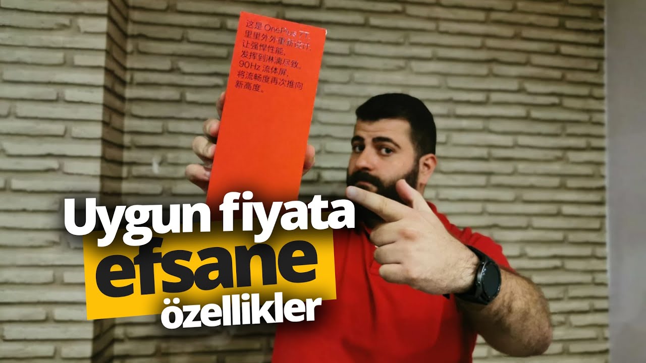 Uygun fiyat, efsane özellikler! One Plus 7T kutusundan çıkıyor!