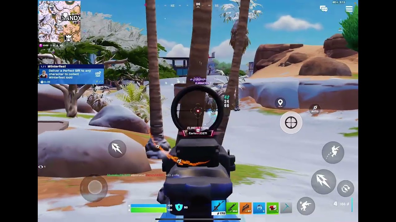 Shout out to self revive😂 #ipad #fortnite 
