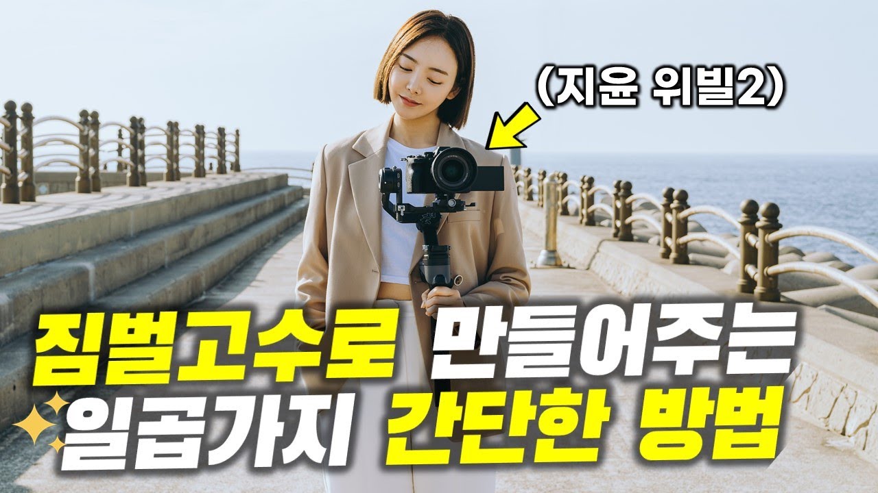 카메라 짐벌 촬영 기법 일곱가지 알려드립니다 I 지윤 위빌2 Zhiyun Weebill 2 Gimbal