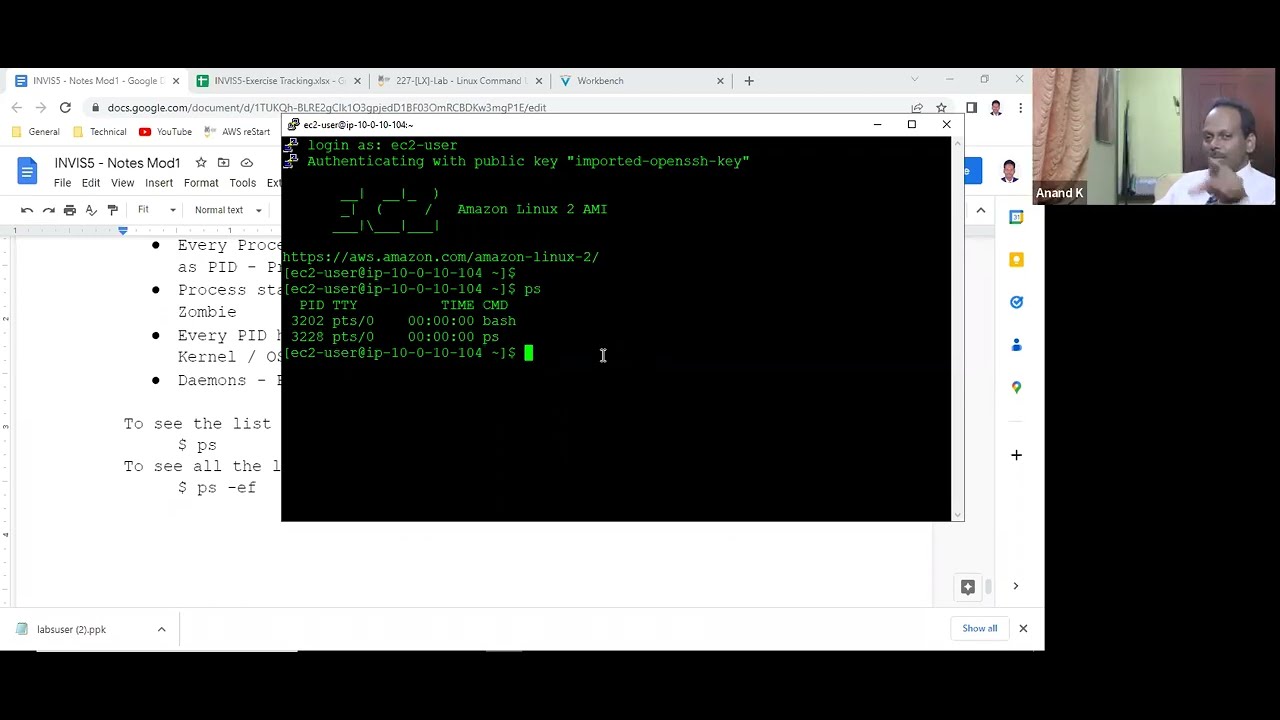 Linux   Process Theory Class - Anand K