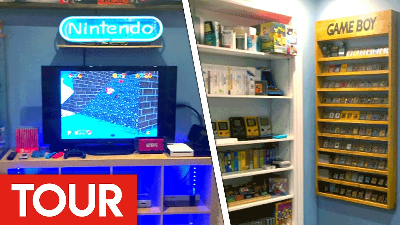 Anton Retro Game Room Tour 2021!