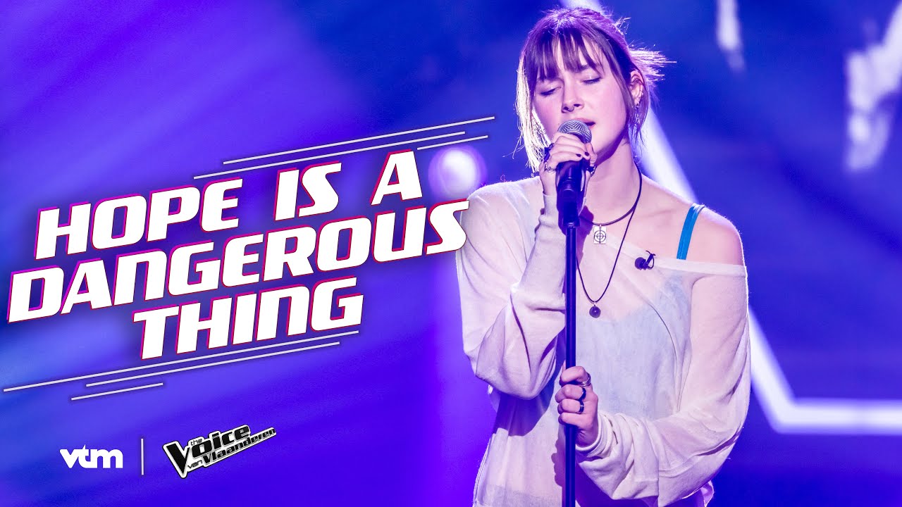 Marilou - 'Hope Is A Dangerous Thing...' | The Blind Auditions | The Voice van Vlaanderen | VTM
