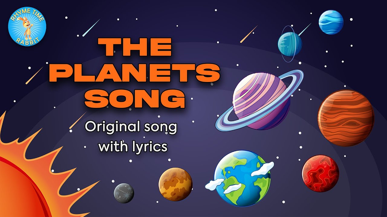 Planets Song | Solar System | Rhymetime Rabbit