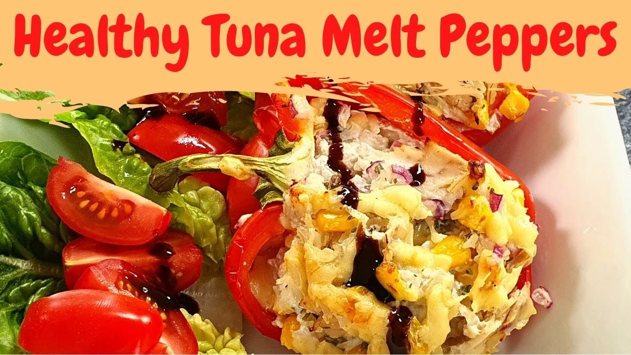 Stuffed Spanish Peppers with Tuna and Onion/ How To Make Tuna Stuffed Peppers
