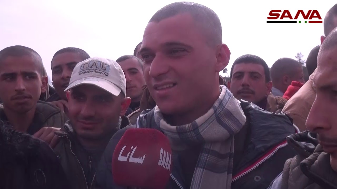 المئات من الشباب المكلفين خدمة العلم يلتحقون يوميا بمركز السوق الأول في النبك