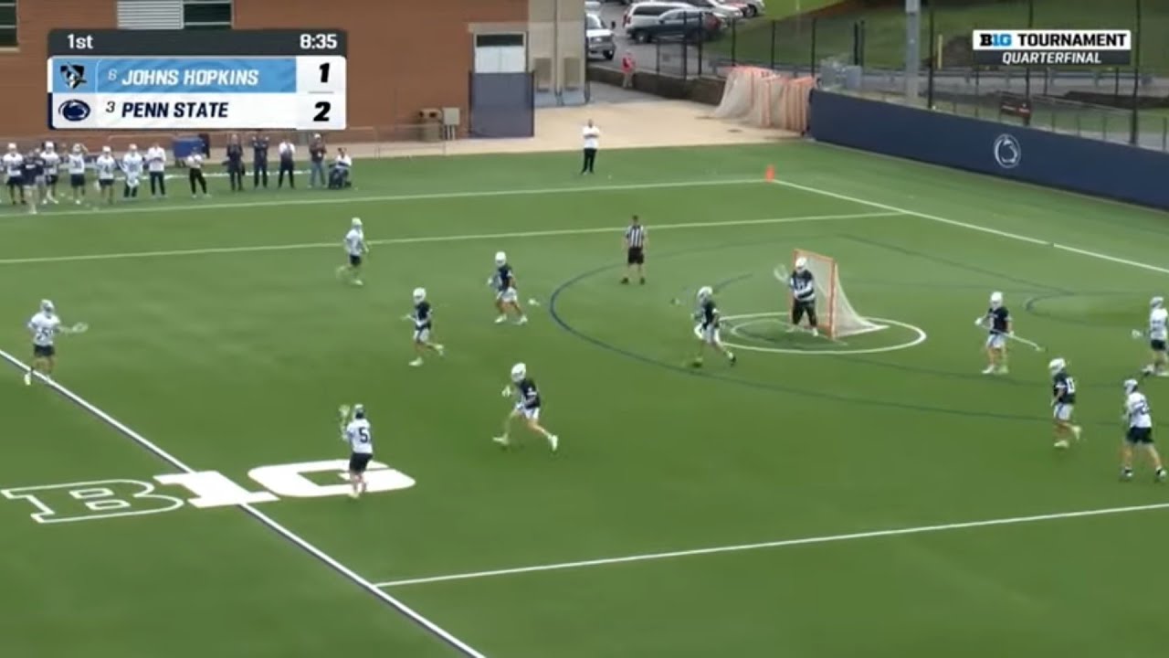 Johns Hopkins vs Penn State BIG10 QF Men's College lacrosse 2025