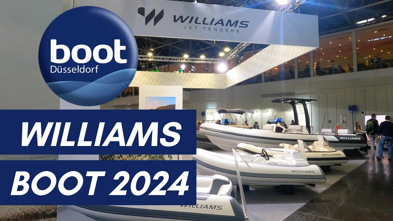 BOOT DÜSSELDORF 2024 | WILLIAMS JET TENDERS