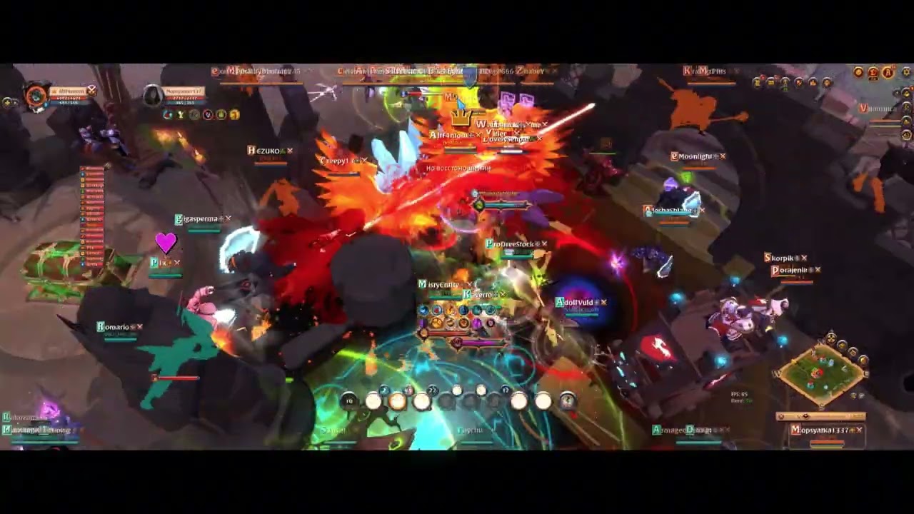 Самые сочные клэпы в Albion Online — Гильдия KillJoys (Open World & Castles)