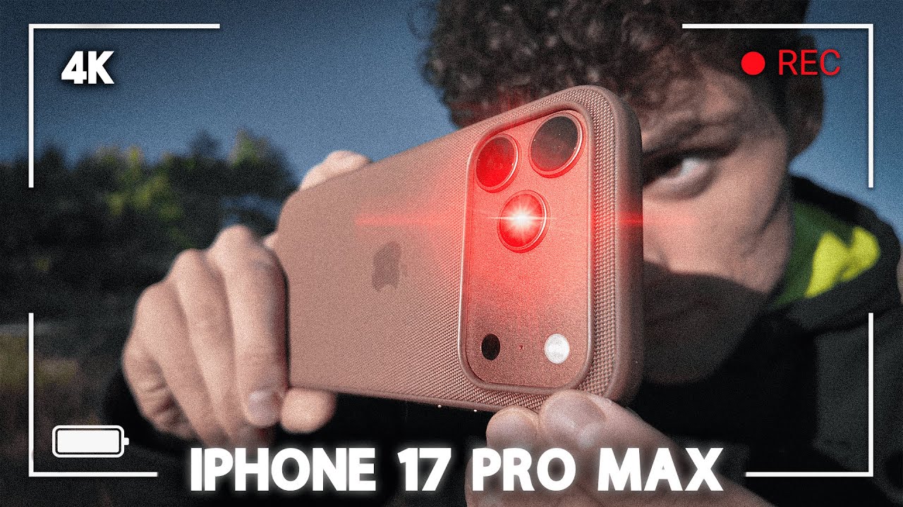 ¿La mejor cámara en un móvil? Probando el iPhone 17 Pro Max