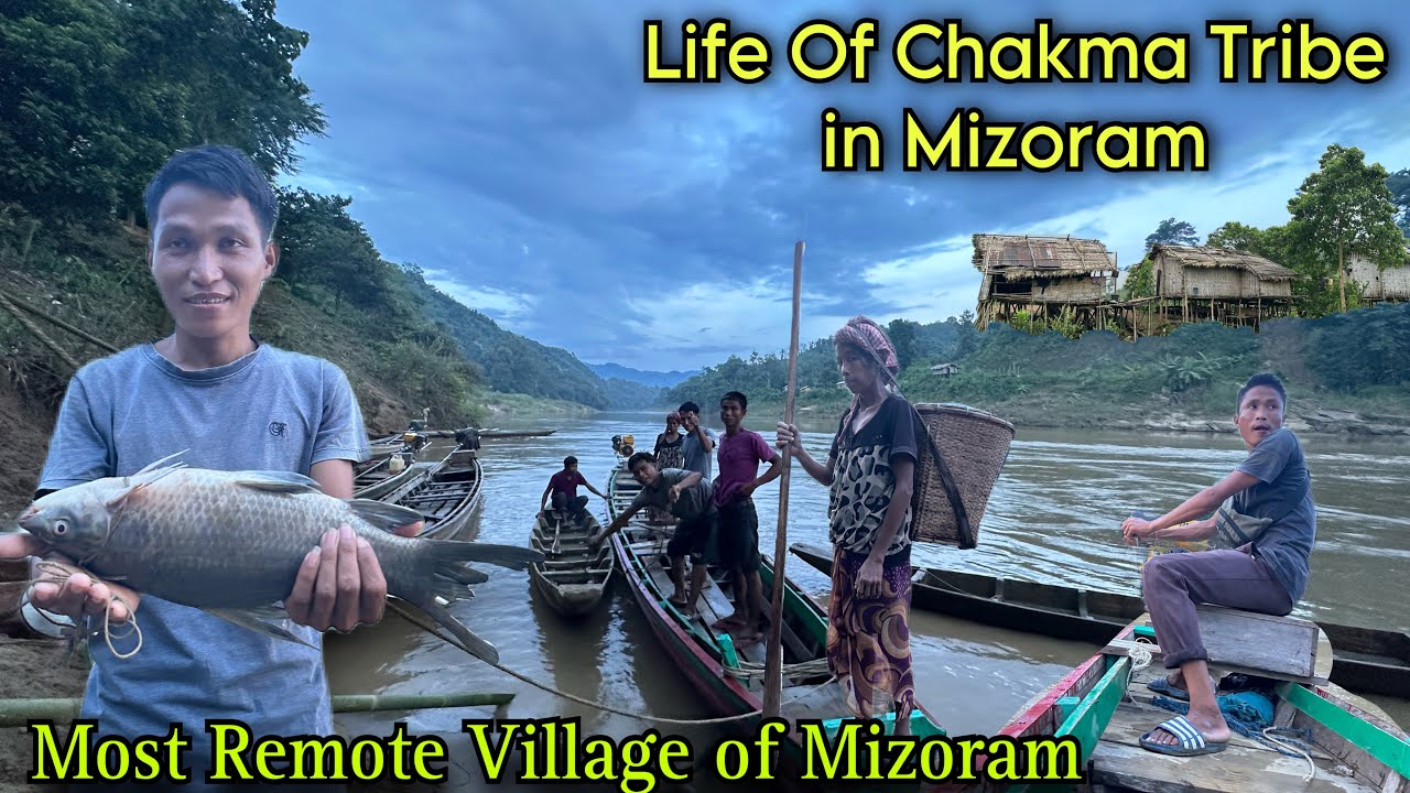 Life of Chakma Tribe Near Bangladesh Border || Most Remote Village of Mizoram || Life in Border Area