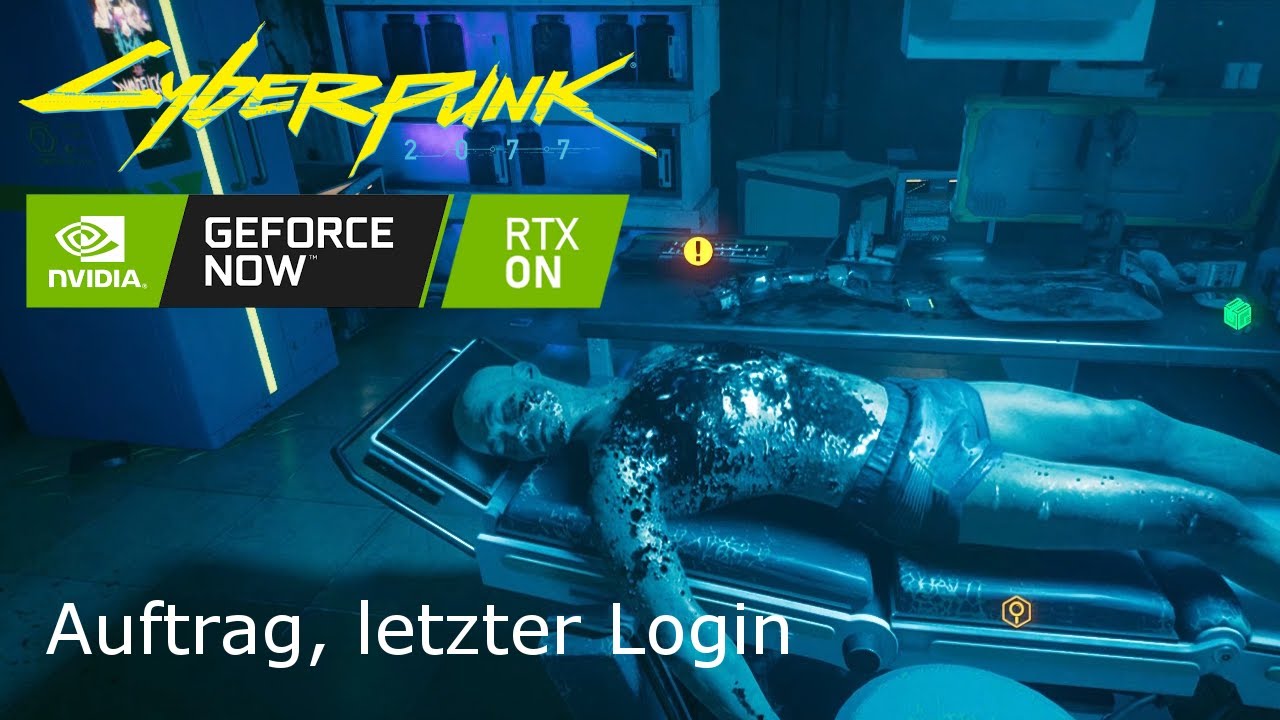 Cyberpunk 2077,  Auftrag, letzter Login
