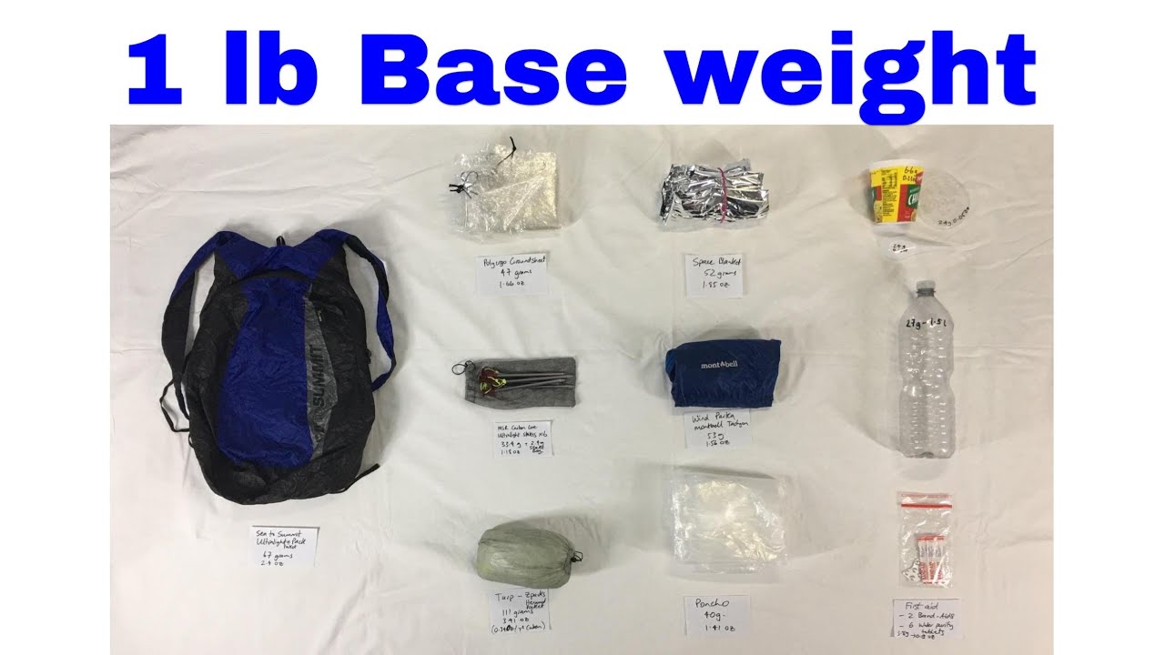 Extreme Extreme Ultralight Gear