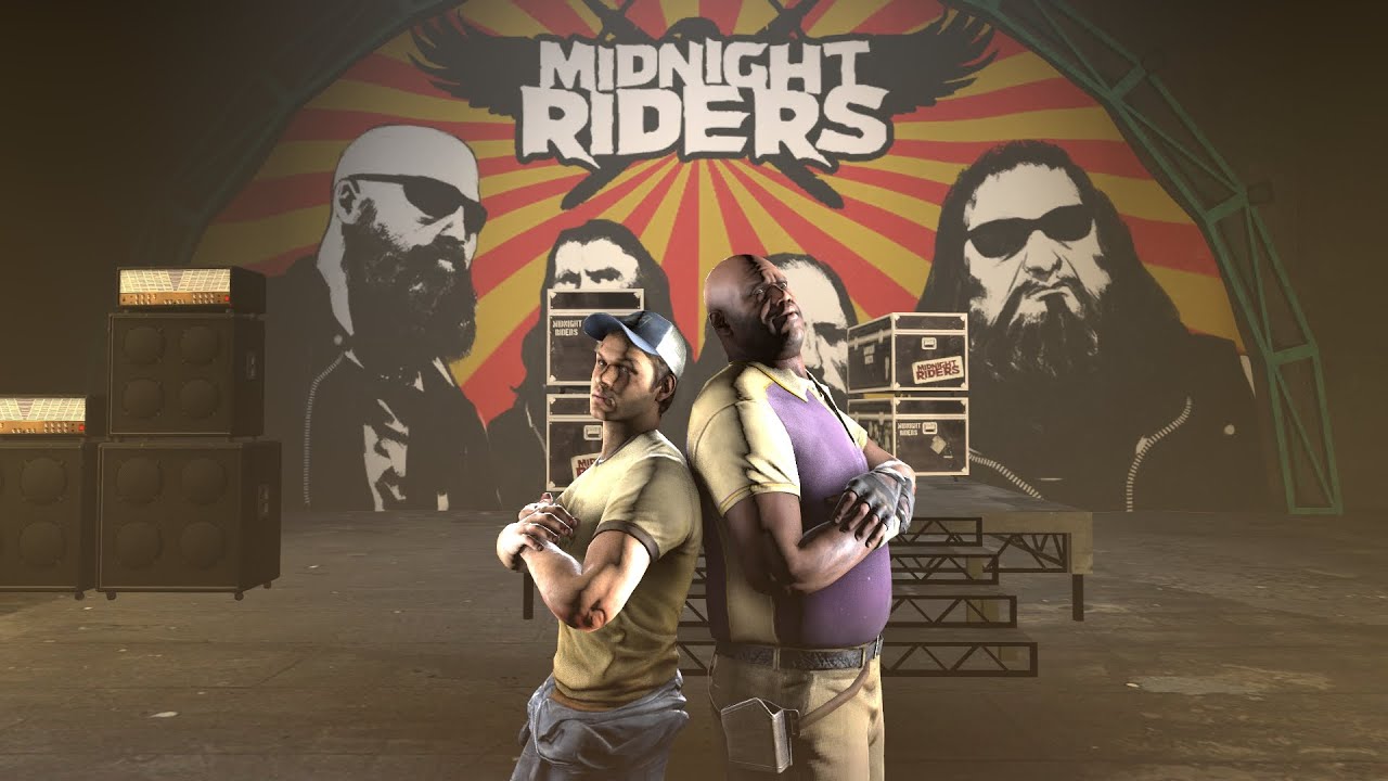 Ellis and Coach Midnight Riders [SFM]