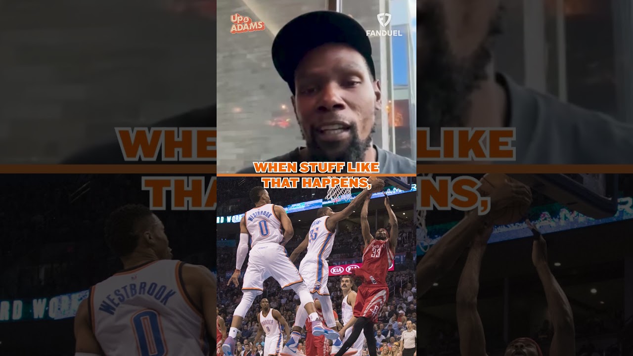 Kevin Durant on Russell Westbrook coming to the Rockets!