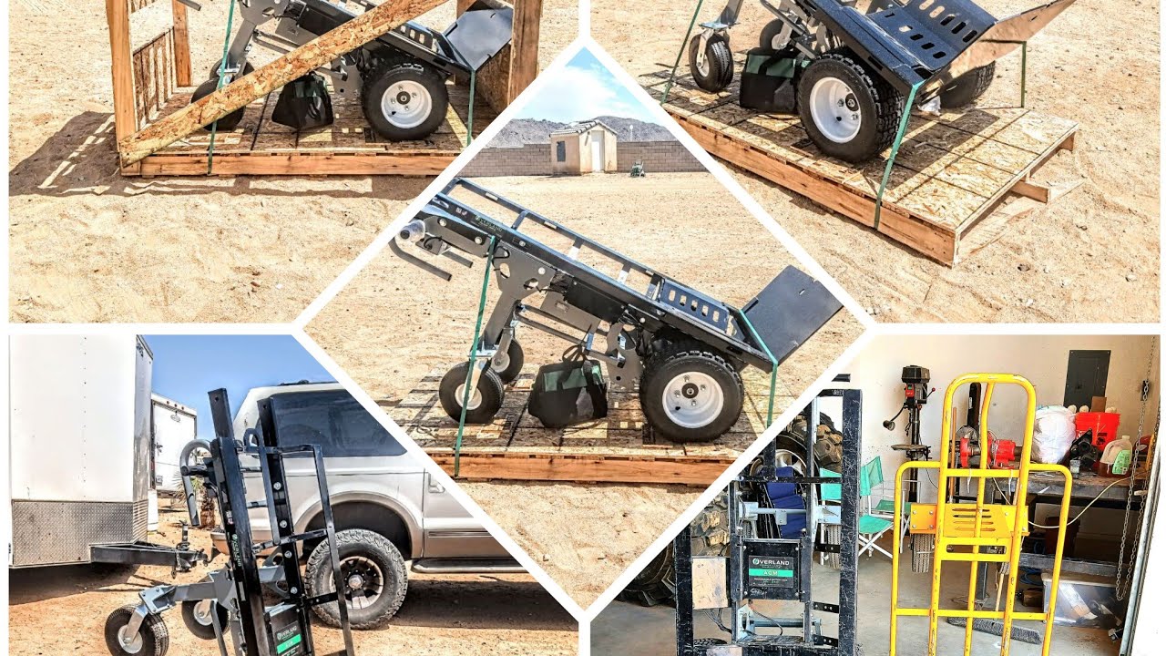 Overland Mega Herc 36v Electric Dolly Review: Ultimate Heavy-Duty Inflatable Transport Solution!