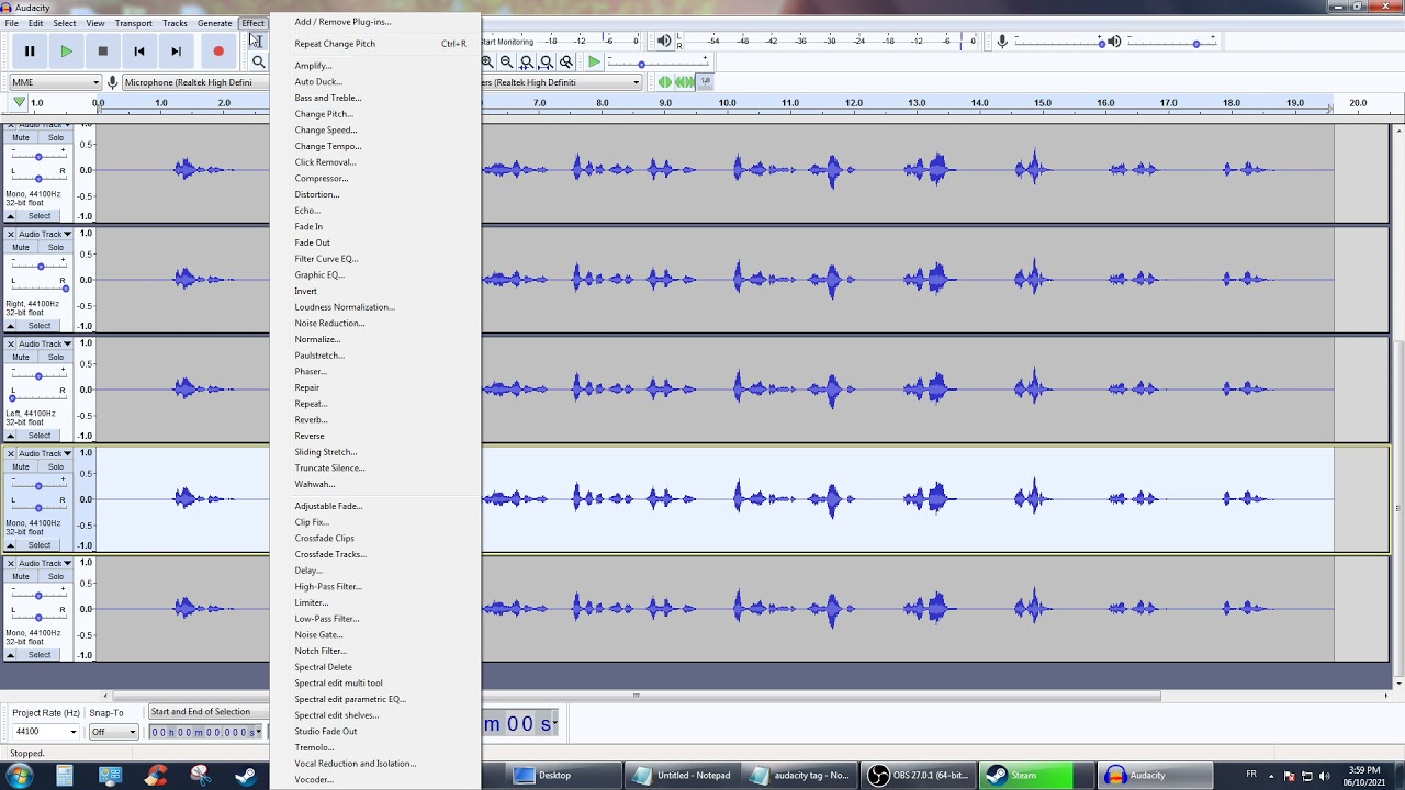 Audacity | How To Sound Like A Monster/Paranormal Entity/Ghost | Tutorial 2021