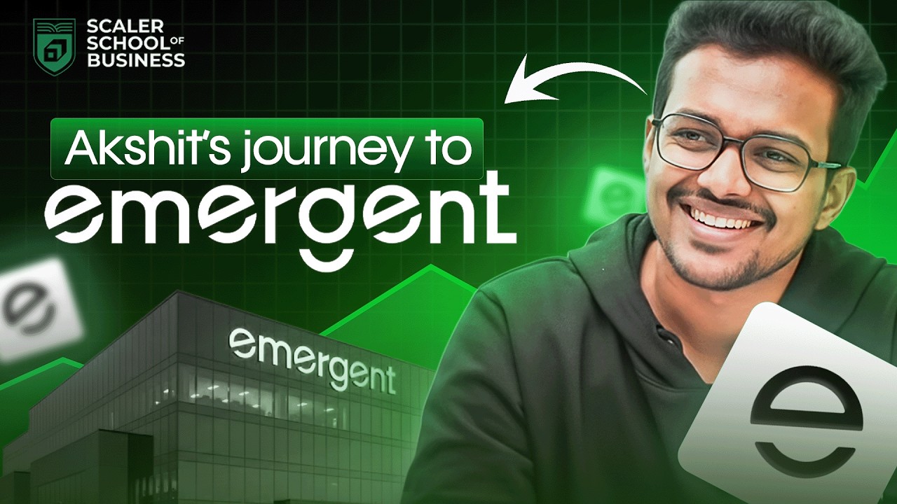 How I landed a Job at Emergent Labs (through my B-school)