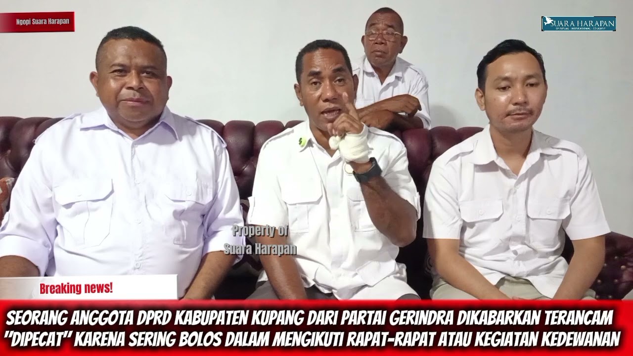 Seorang Anggota DPRD Kabupaten Kupang dari Partai Gerindra dikabarkan terancam 