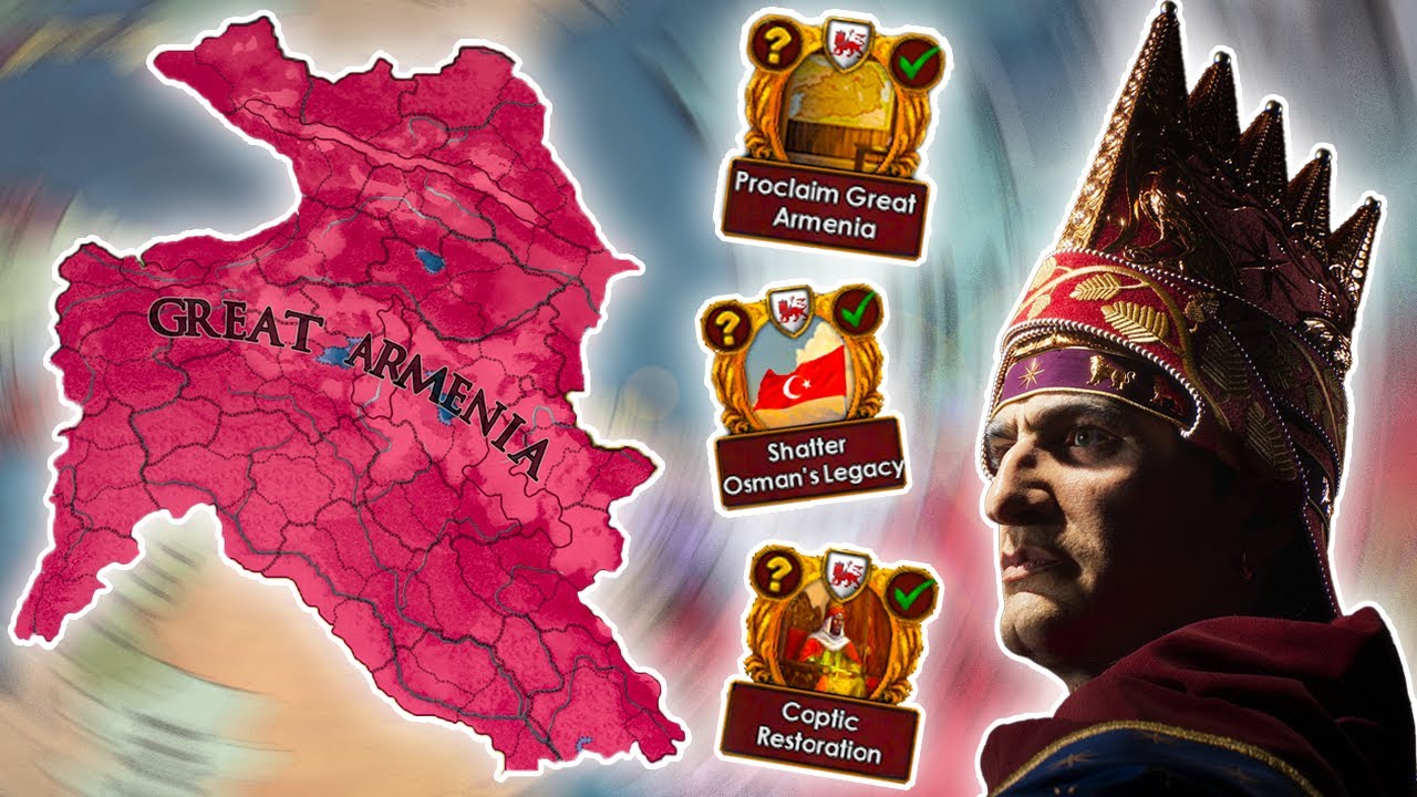 EU4 Releasables - I Brought Back The GREAT ARMENIAN EMPIRE In EU4