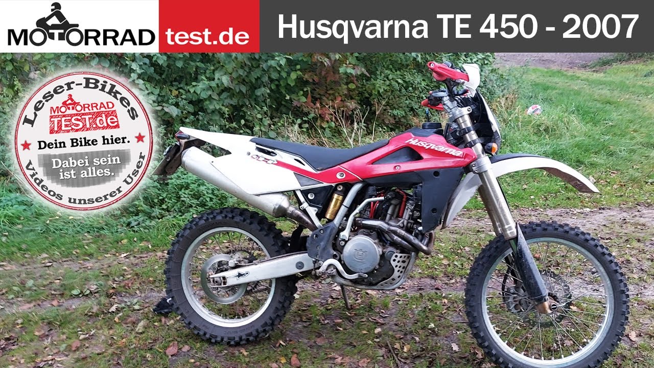 Husqvarna TE 450 | LeserBike-Video von Henning
