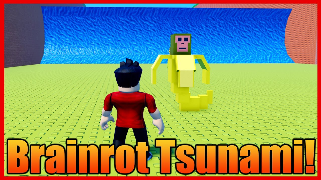 UTEČ Brainrot Tsunami! 😂🌊