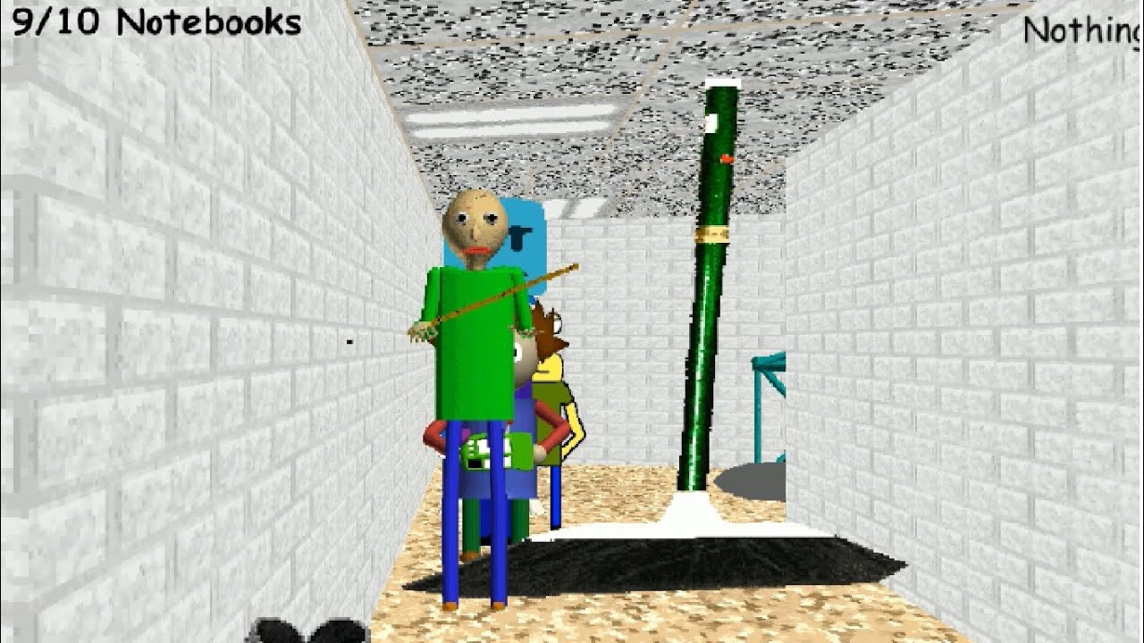 == ПОБЕДИЛ БАЛДИ С 50 ПЕРСОНАЖАМИ? == █ Хоррор игра 