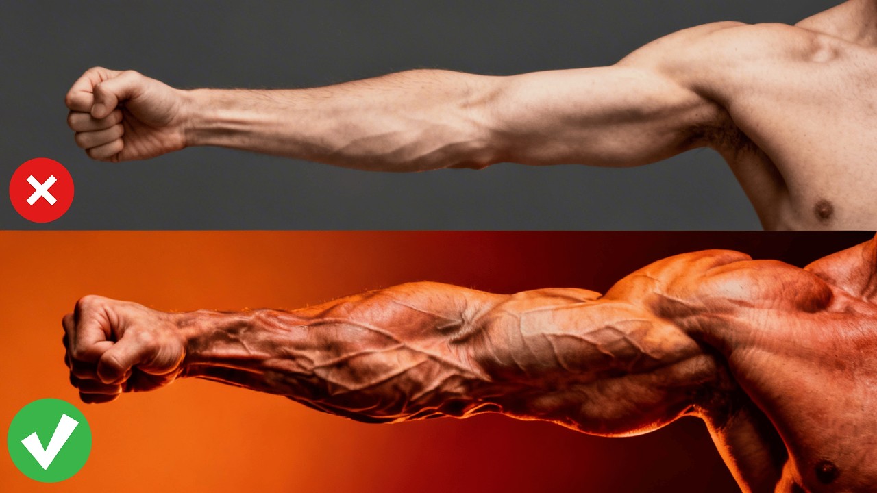 Construye Brazos Más Grandes en Casa — Entrenamiento Completo para Bíceps, Tríceps y Antebrazos