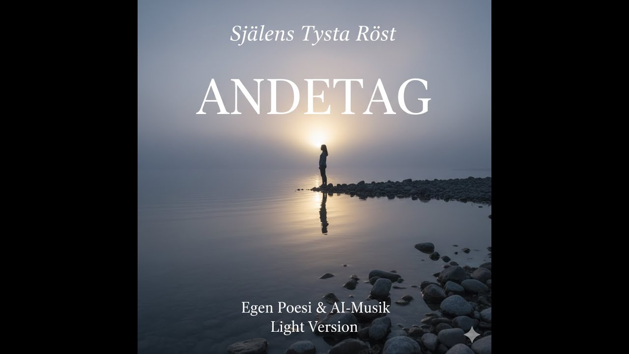 Andetag - Light Version AI-Musik & Svensk Poesi (Officiell Musikvideo)