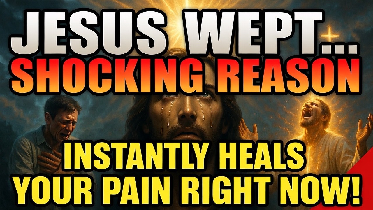 Jesus Wept… The Shocking Reason That Will INSTANTLY Heal Your Pain Right Now (You NEED This!)