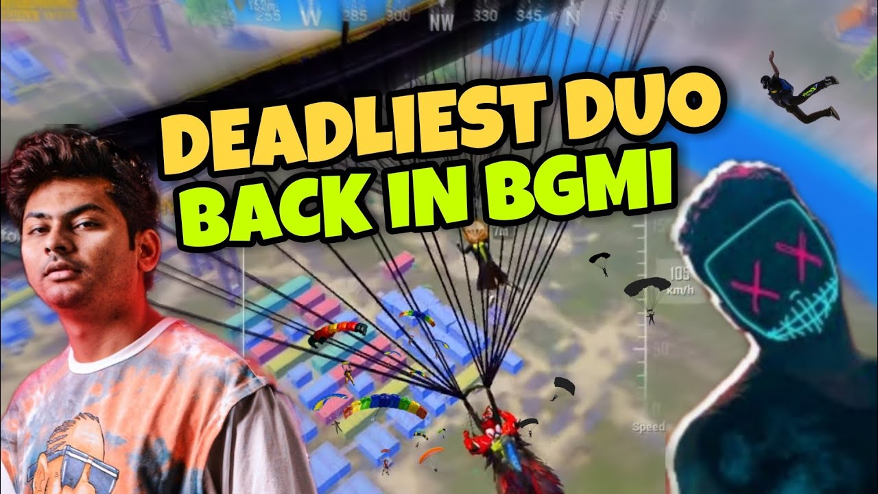 Dynamo gaming + Hydra Danger the deadliest duo in BGMI back💥
