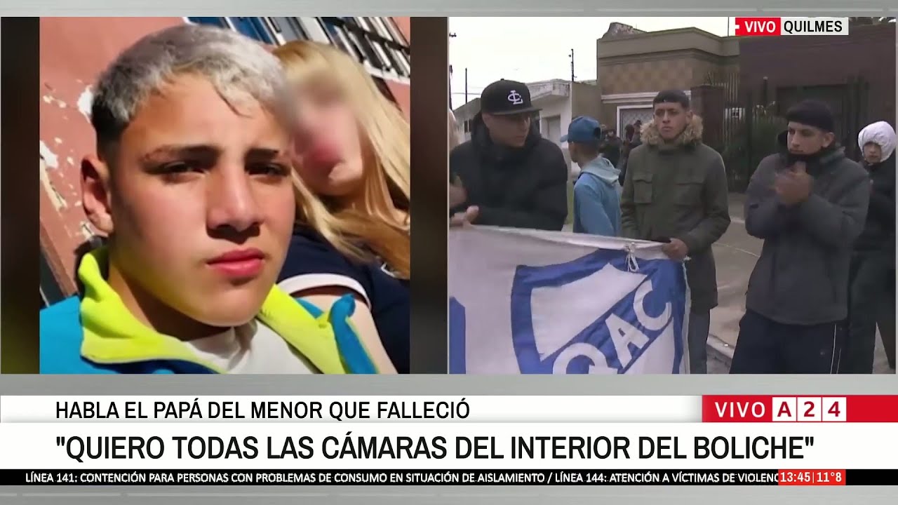 🚨 UN MENOR DE 15 AÑOS MURIÓ DENTRO DE UN BOLICHE EN QUILMES: 