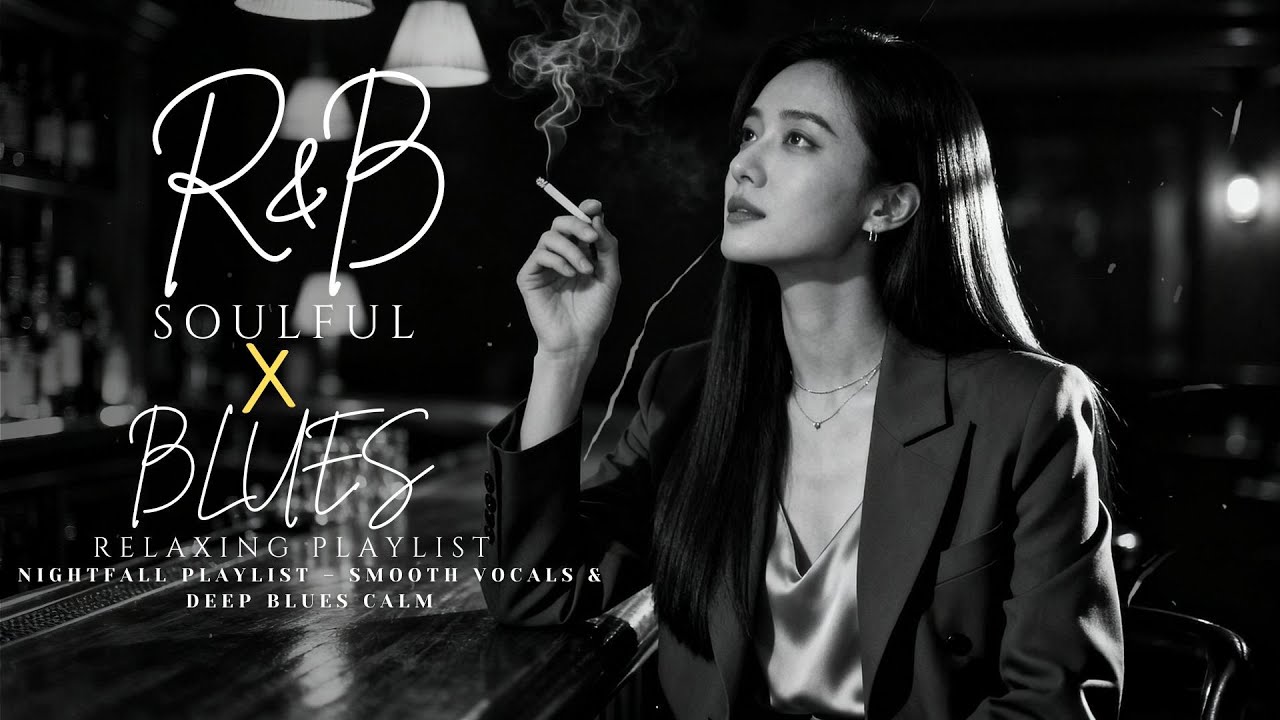 【R&B Soul x Blues】Nightfall Playlist – Smooth Vocals & Deep Blues Calm in Bed